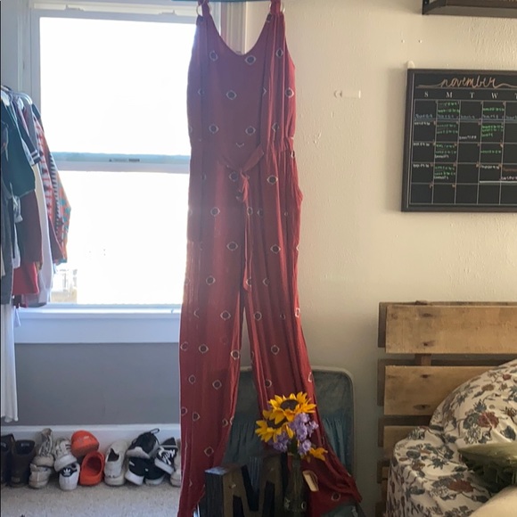 Peach Jumpsuit - Picture 1 of 3